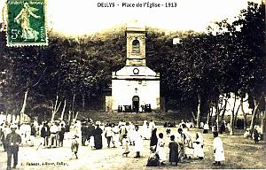 DELLYS - L'EGLISE - 1913